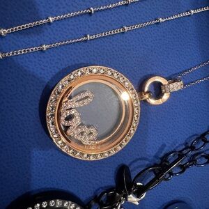 Origami Owl Locket Rosegold